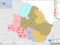 This map presents major caste group and it's composition based on CBS 2011 data of Dolpa.