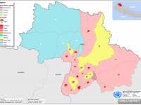 This map presents major caste group and it's composition based on CBS 2011 data of Humla.