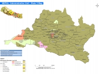 This State 3 map shows Bagmati Province local units boundaries and designated area